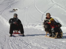 Teambuilding activities - Sled run