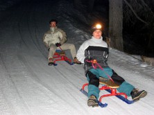 Teambuilding activities - Sled run