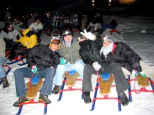 Teambuilding activities - Sled run