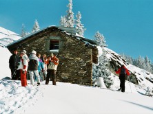 Teambuilding activities - The snowshoe trekking