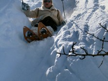 Teambuilding activities - The snowshoe trekking